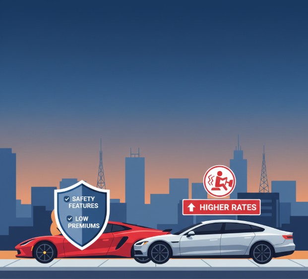 Sports cars are always more costly to insure'